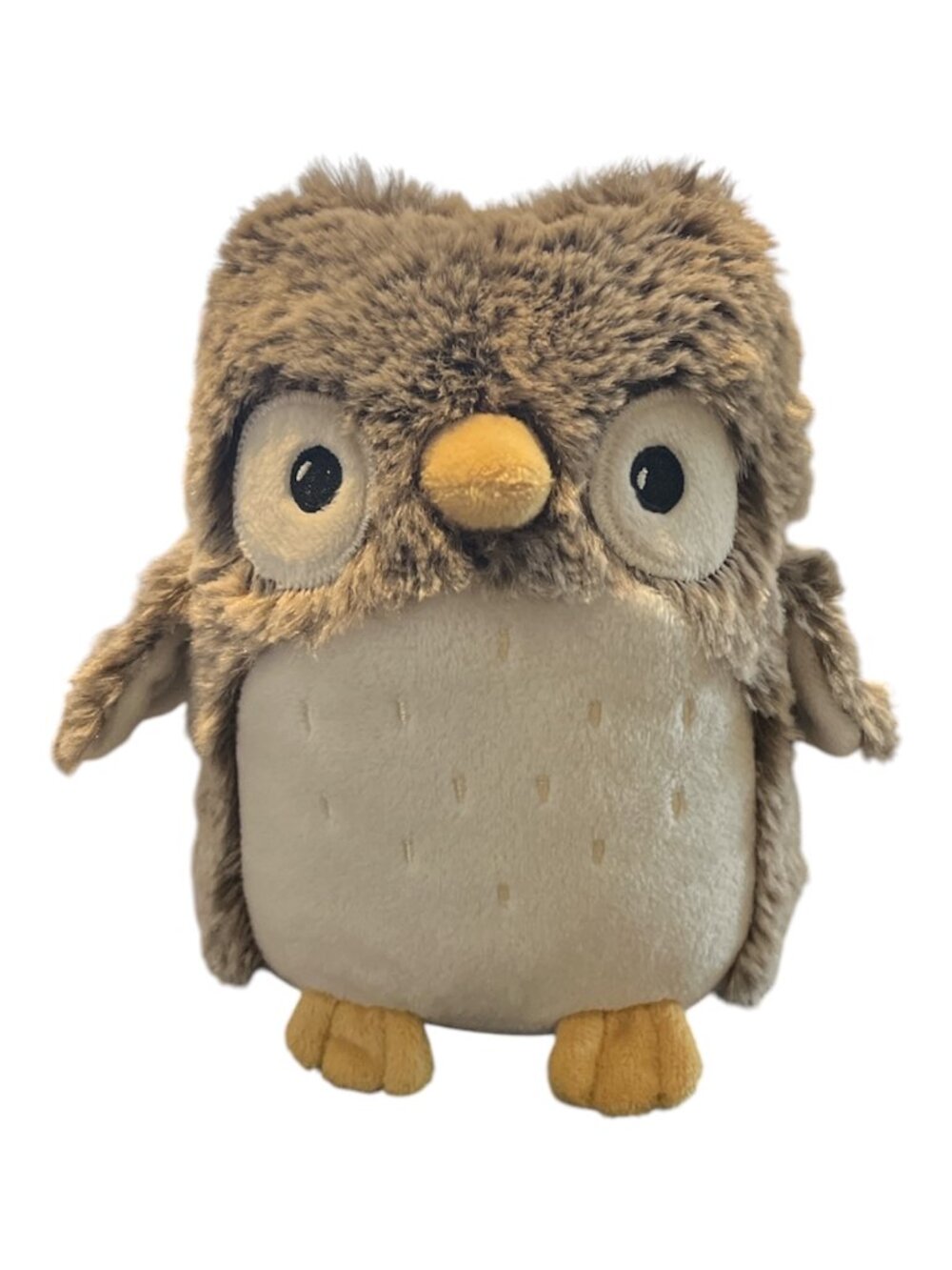 H&M HOME Plush Owl 6" Nursery Decor Embroidered Face